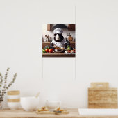 Poster Chef de porc de Guinée (Cuisine)