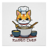 Poster Chef de Ramen (Devant)