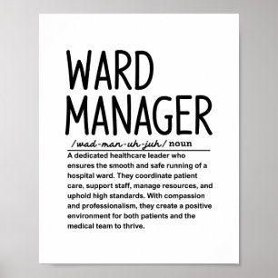 Poster Chef de salle
