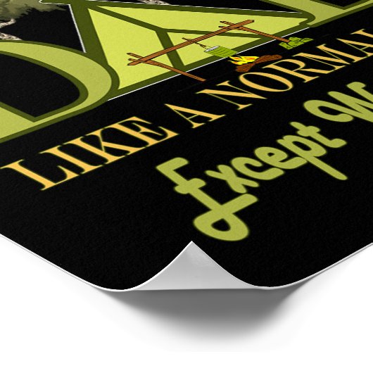 Poster Chef De Scout Papa Camping Scouting Pour Hommes Pè (Coin)