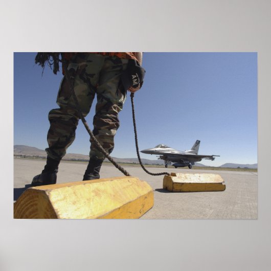 Poster Chef d'équipage de l'US Air Force (Devant)