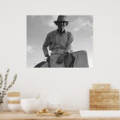 Poster Chef d'équipe - 1937. (Cuisine)