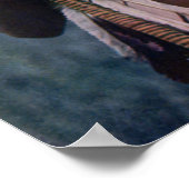 Poster Chef Deux armes White Calf Glacier National Park (Coin)