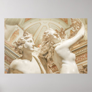 Poster Chef-d'oeuvre d'Apollo et de Daphne Bernini, Itali