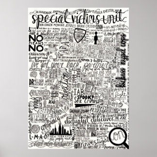 Poster Chef-d'oeuvre SVU de l'ordre de la loi