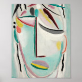 Poster Chef du sauveur, martyr | von Jawlensky (Devant)