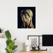 Poster Chef d'une femme étrusque (Bureau à domicile)