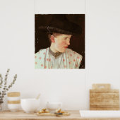 Poster Chef d'une fille paysanne, vers 1880 (Cuisine)