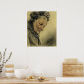 Poster Chef d'une vieille dame (Cuisine)