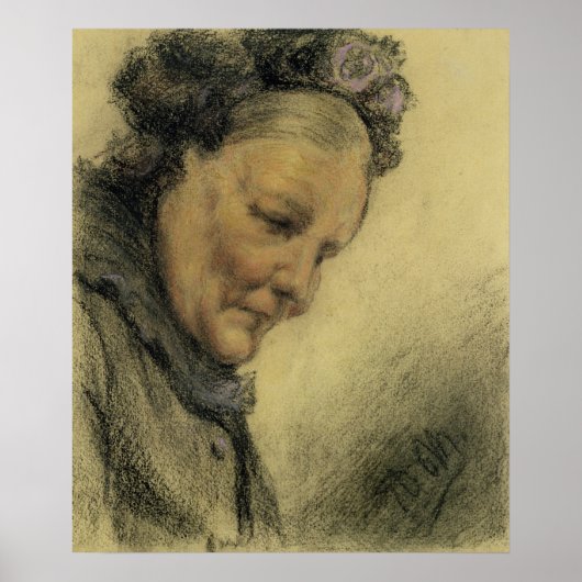 Poster Chef d'une vieille dame (Devant)