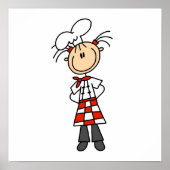 Poster Chef féminine (Devant)