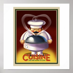 Poster Chef français