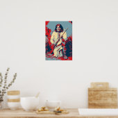 Poster Chef Geronimo Pop Art (Cuisine)