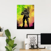 Poster Chef Halo Master (Bureau à domicile)