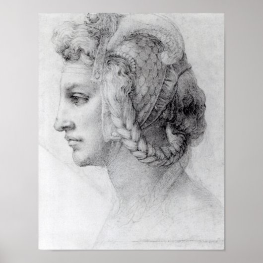 Poster Chef idéal d'une femme, c.1525-28 (Devant)