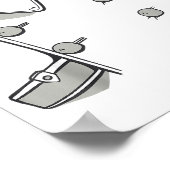 Poster Chef Jacket Chef Costume Cook Cooking Funny Chef G (Coin)