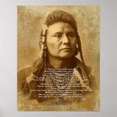 Poster Chef Joseph du Nez Perce (Devant)