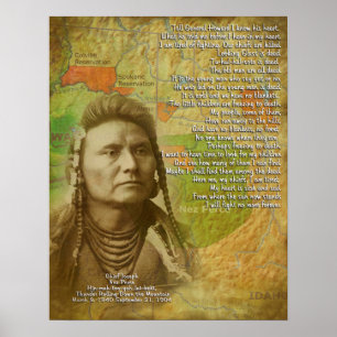 Poster Chef Joseph du Nez Perce