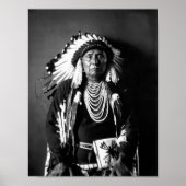 Poster Chef Joseph - Nez Perce Chef - Vers 1900 (Devant)