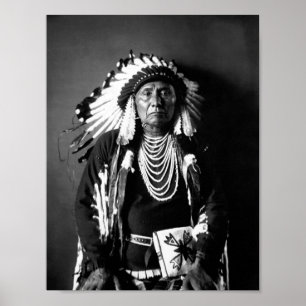 Poster Chef Joseph - Nez Perce Chef - Vers 1900