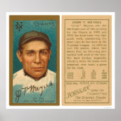Poster Chef Meyers Giants Baseball 1911 (Devant)