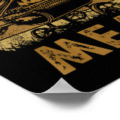 Poster Chef Papa I Rub My Prown Meat Bbq Funny Barbeque (Coin)