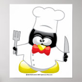 Poster Chef Penguin (Devant)