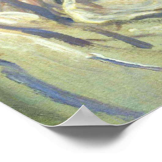 Poster Chef Père Paul par Claude Monet (Coin)