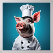 Poster Chef Pig (Devant)