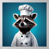 Poster Chef Raccoon (Devant)