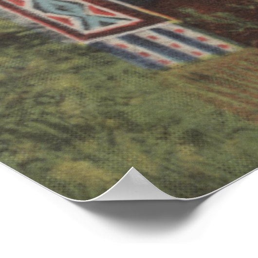 Poster Chef Red Cloud, chef Dewey Beard (Coin)