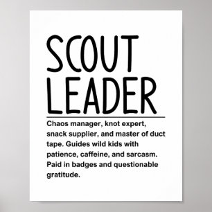 Poster Chef scout