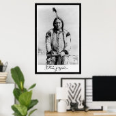 Poster Chef - Sitting Bull 1889 (Bureau à domicile)