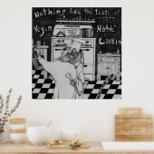 Poster Chef végétalien Maurice (Cuisine)