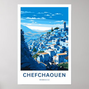 Poster Chefchaouen Maroc Imprimer