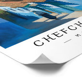 Poster Chefchaouen Morocco Wall Art, Blue City (Coin)