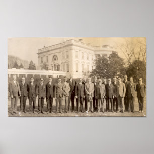 Poster Chefs de Gam de phi avec Calvin Coolidge