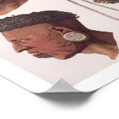 Poster Chefs des Indiens Botocudos (gravure couleur) (Coin)