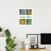Poster Chefs-d'oeuvre Gustav Klimt (Bureau à domicile)