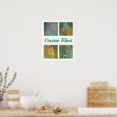 Poster Chefs-d'oeuvre Gustav Klimt (Cuisine)