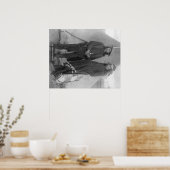 Poster Chefs Oglala "Nuage rouge" et "Cheval américain" (Cuisine)