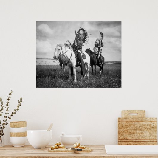 Poster Chefs Sioux : 1905 (Cuisine)