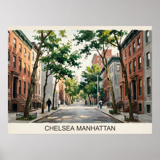 Poster Chelsea Manhattan (Devant)