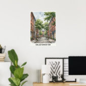 Poster Chelsea Manhattan (Bureau à domicile)