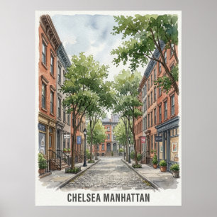 Poster Chelsea Manhattan