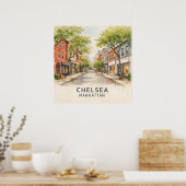 Poster Chelsea Manhattan (Cuisine)