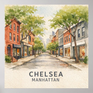 Poster Chelsea Manhattan