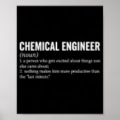 Poster Chemical Engineer Profession Definition Engineerin (Devant)