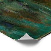 Poster Chemin à travers les Irises, Monet (Coin)