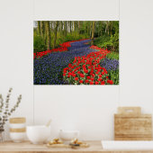 Poster Chemin bleu (Cuisine)